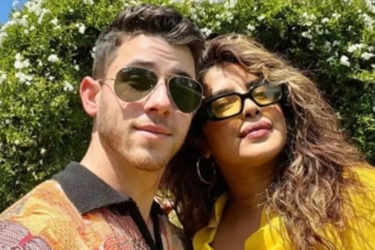 Priyanka Chopra with Nick Jonas