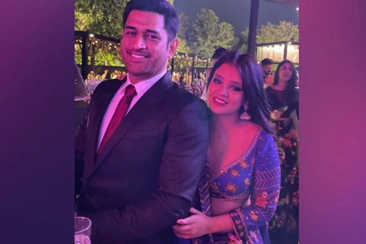 Sakshi Dhoni, MS Dhoni  