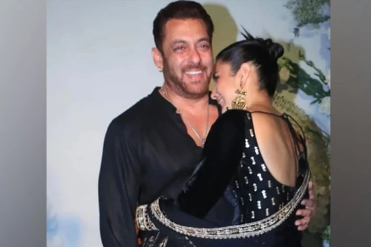 Salman Khan with Shehnaz Gill