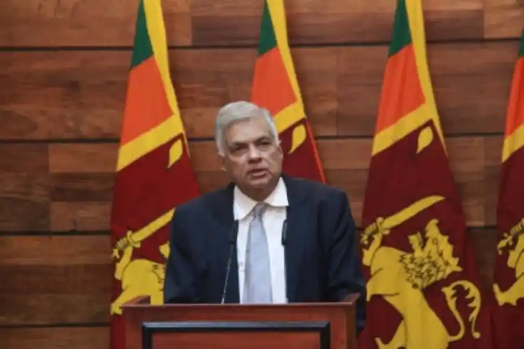 Ranil Wickremesinghe was sworn in as Sri Lanka's Prime Minister on Thursday.