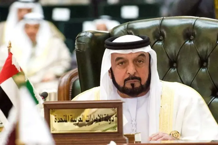 The UAE President Sheikh Khalifa bin Zayed Al Nahyan
