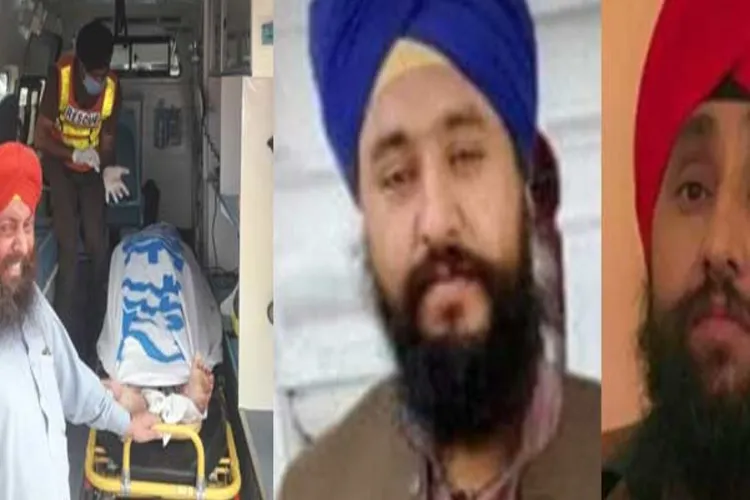 Two Sikhs who were killed by terrorists in a village near Peshawar