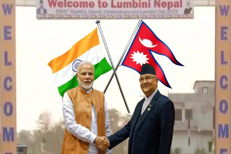 Prime Minister Narendra Modi and Nepal's PM Deuba