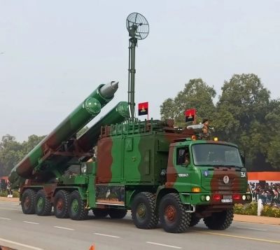 Bramhos missile on display