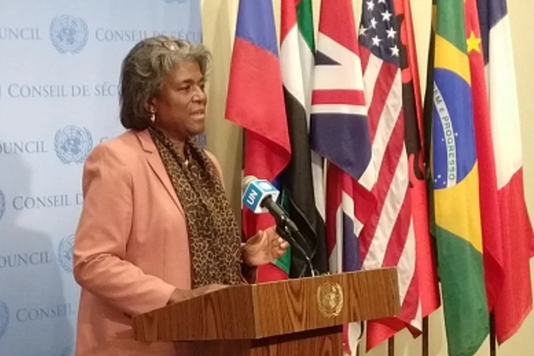 United States Permanent Representative to the United Nations Linda Thomas-Greenfield