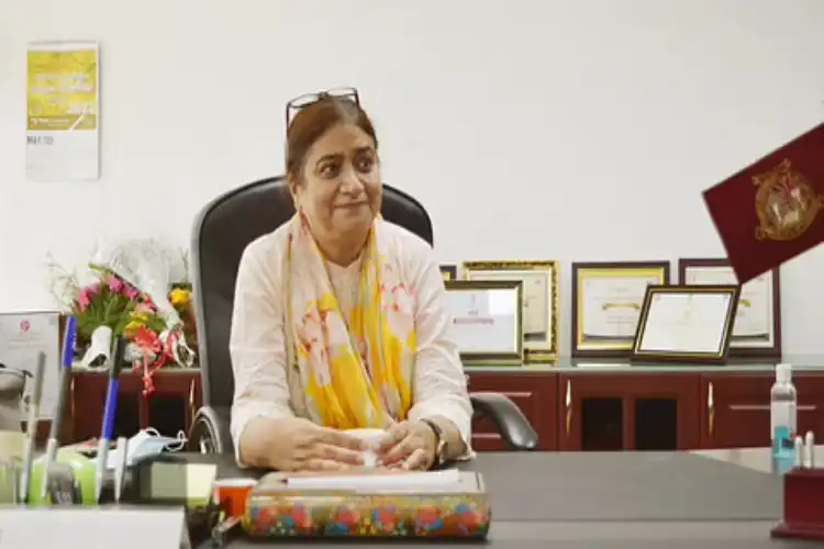 Prof Nilofar Khan, Vice Chancellor of the University of Kashmir