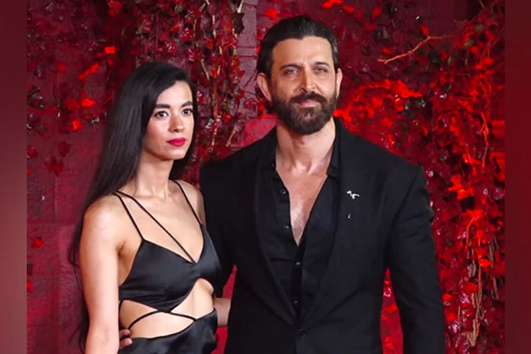 Hrithik Roshan with Saba Azad