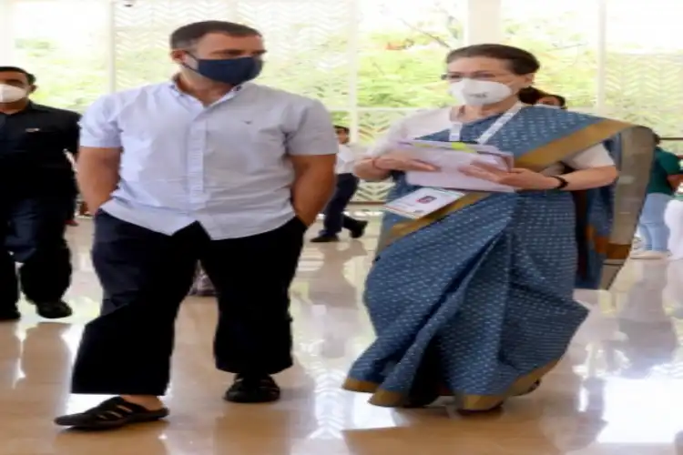 Rahul Gandhi and Sonia Gandhi
