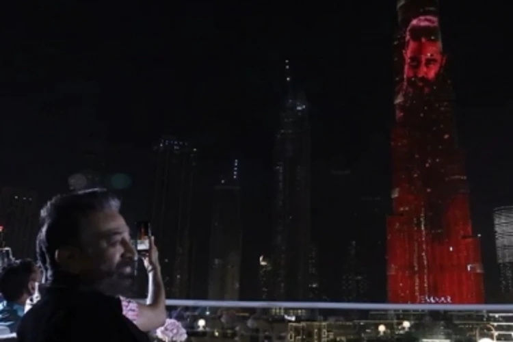 Kamal Haasan's Vikram lights up Burj Khalifa