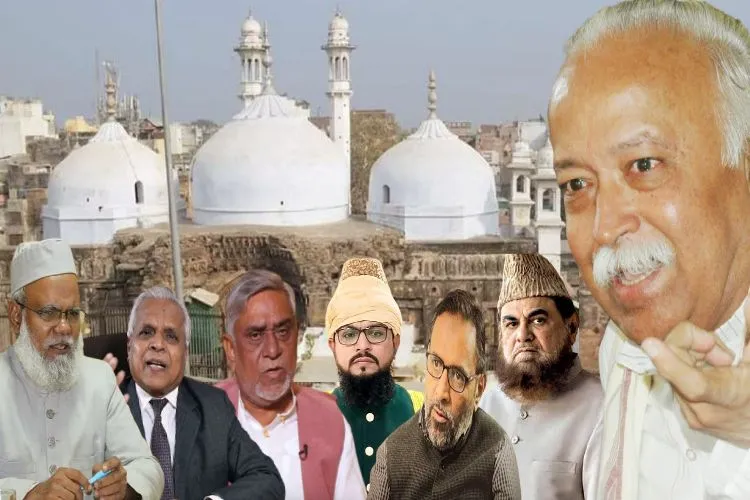 Muslim leader who made comments on RSS chief Mohan Bhagwat's remarks on Gyanvapi mosque