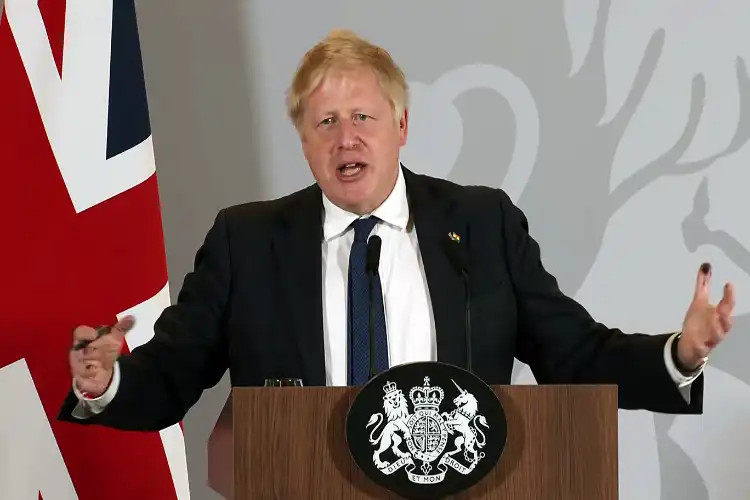 UK Prime Minister Boris Johnson