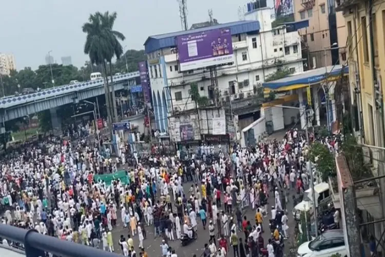 The venue of the firing incident in Kolkata