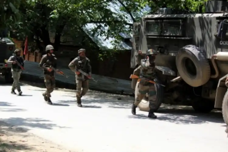 Security forces in Kashmir (File)