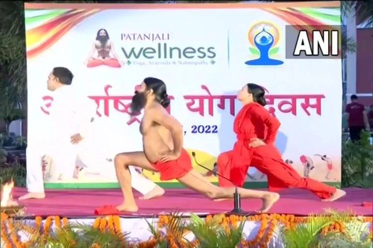 Baba Ramdev at Patanjali Yogpeeth