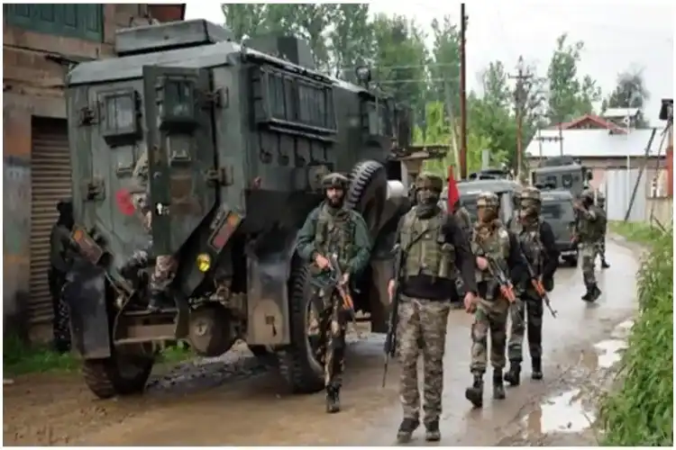 File picture of army at an encounter site