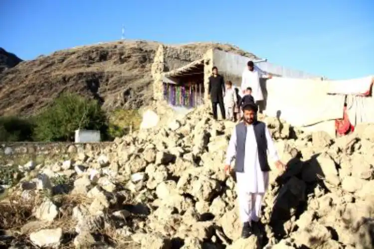 A powerful earthquake struck Afghanistan on Wednesday