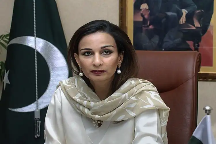 Pakistan's minister for climate change Sherry Rehman