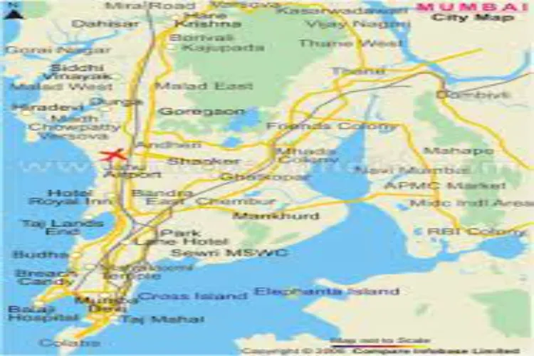 Map of Mumbai