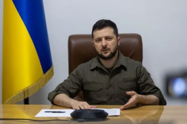 Ukrainian President Volodymyr Zelensky