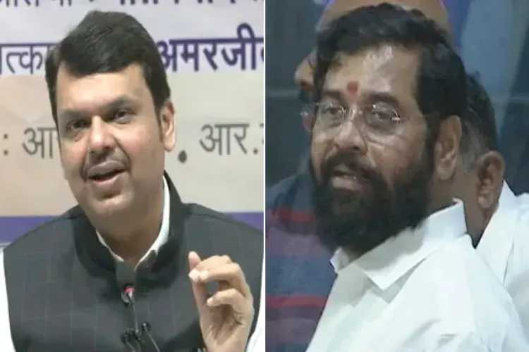 CM aspirants: Devender Fadnavis and Eknath Shinde