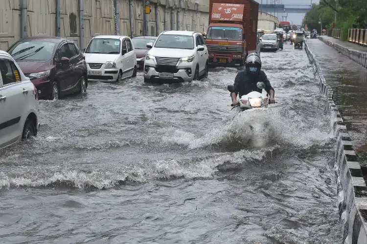 Delhi witnessed heavy waterlogging