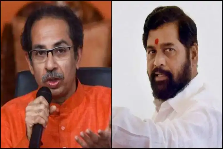 Uddhav Thackeray and Eknath Shinde