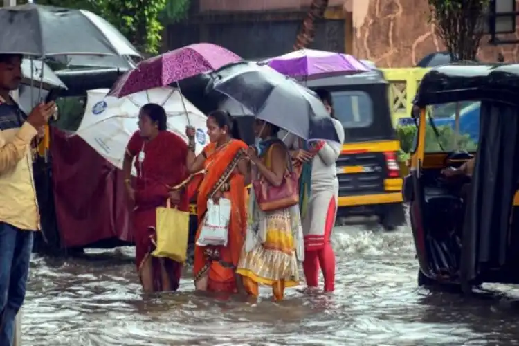 Heavy rainfall recorded in Mumbai