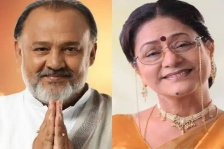 Alok Nath and Aruna Irani