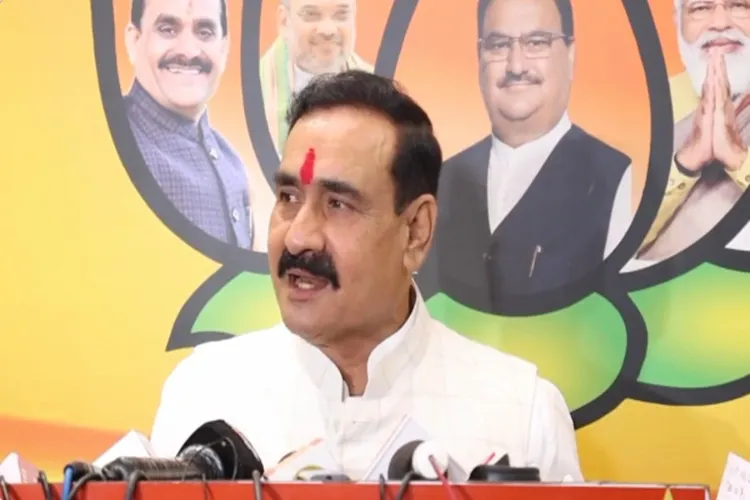 Madhya Pradesh Home Minister Narottam Mishra