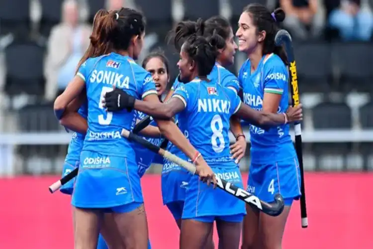 India will play Spain for a place in the quarter-finals