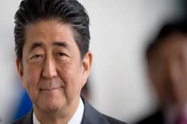 Former Prime Minister of Japan Shinzo Abe, who was assassinated