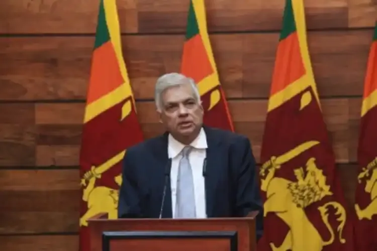 Sri Lanka Acting President Ranil Wickremesinghe