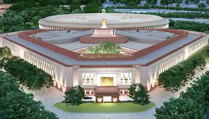 Central vista project Parliament building