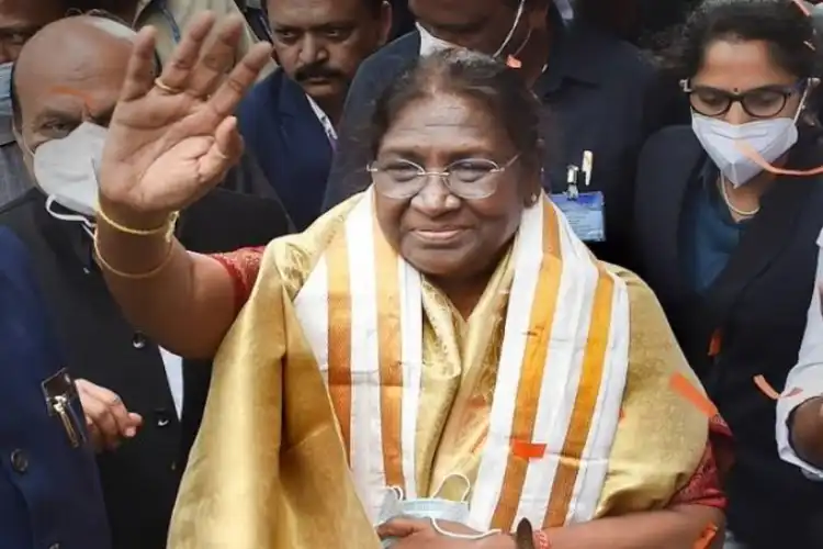 President-elect Droupadi Murmu