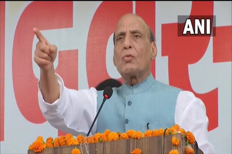 Defence Minister Rajnath Singh