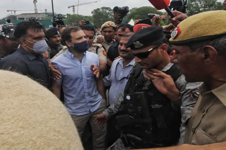 Delhi Police detains Congress leader Rahul Gandhi