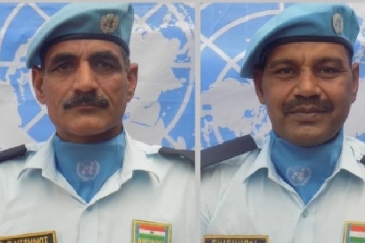 Border Security Force Head Constables Sanwala Ram Vishnoi and Shishupal Singh