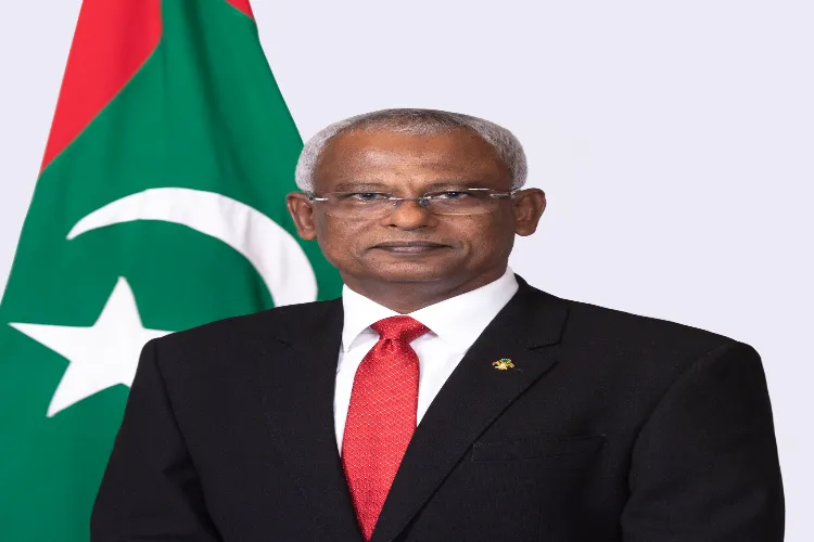 Maldives President Ibrahim Mohamed Solih