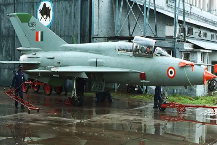 Image courtesy: Twitter - MiG-21 aircracft