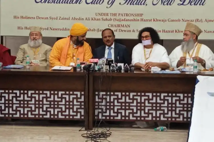 NSA Ajit Doval with religious leaders