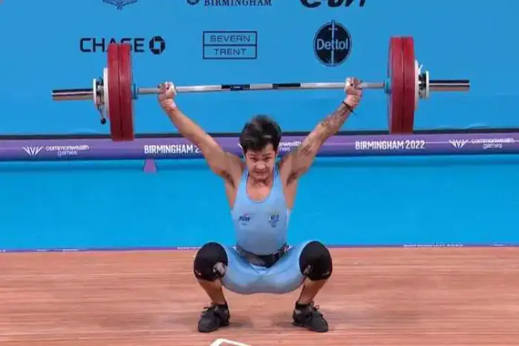 Indian weightlifter Jeremy Lalrinnunga