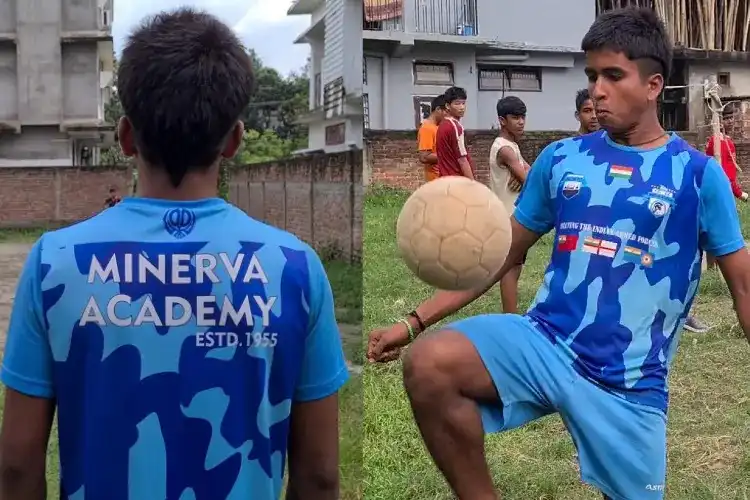 Sarjik Alam during a match