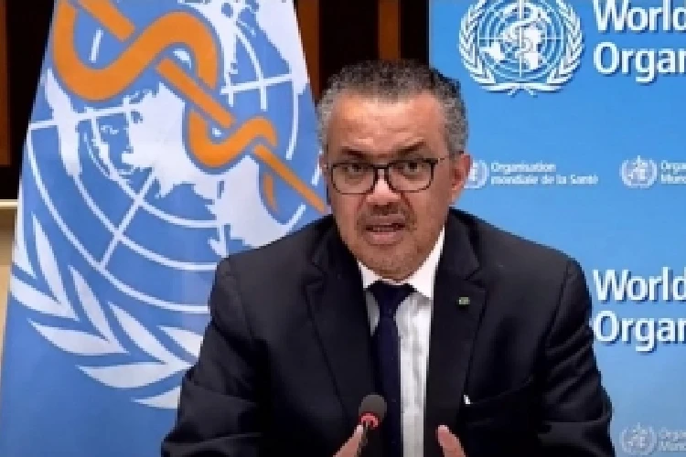 WHO Director-General Tedros Adhanom Ghebreyesus