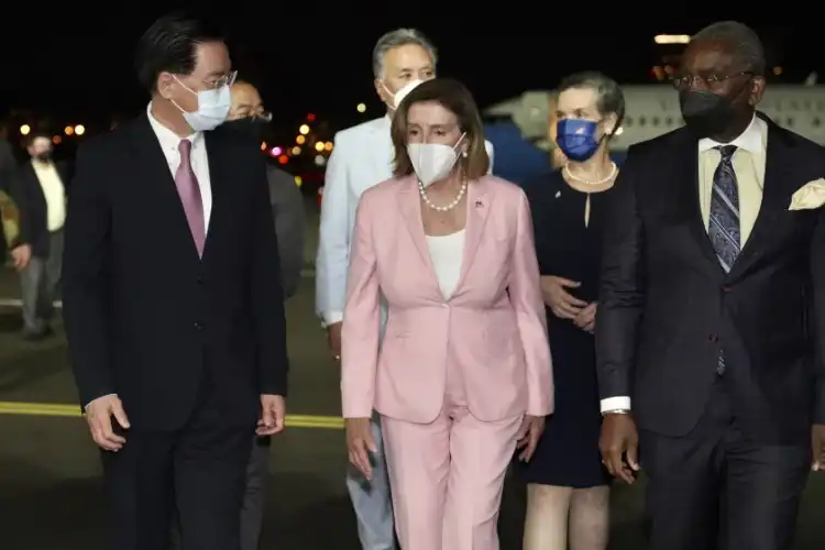 US House Speaker Nancy Pelosi in Taiwan