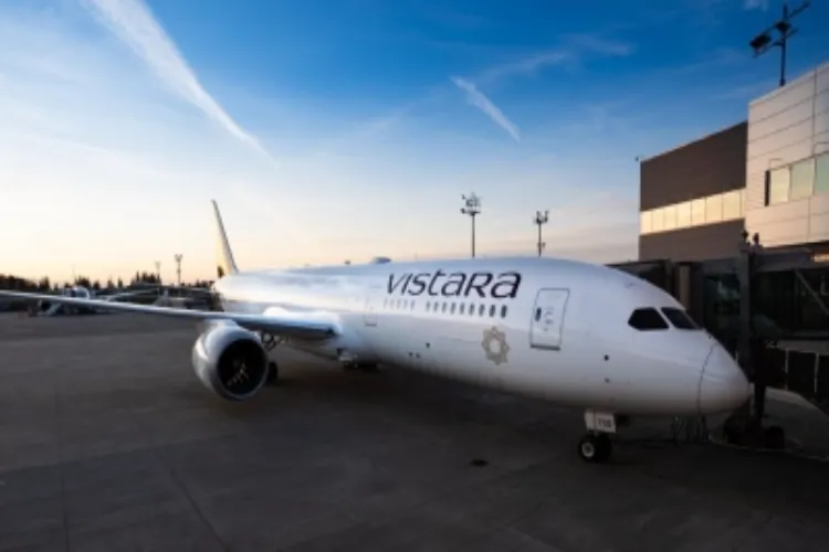 A Vistara aircraft