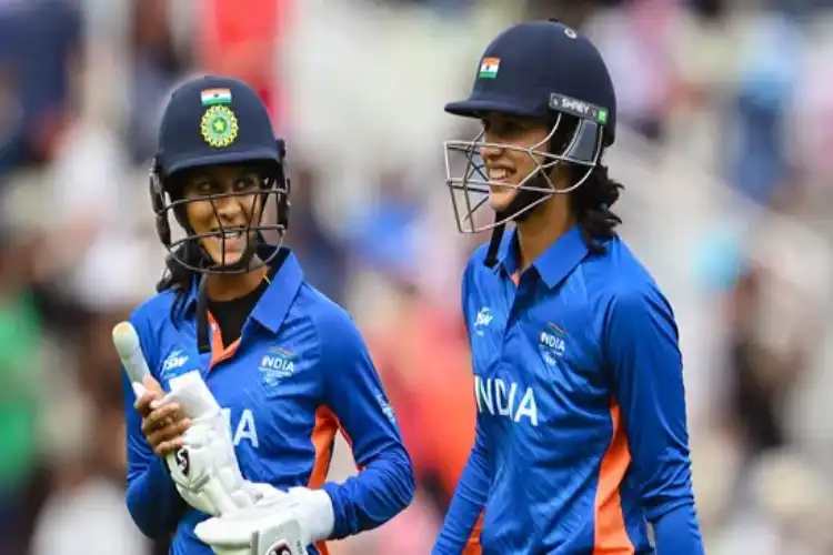 Jemimah Rodrigues and Smriti Mandhana