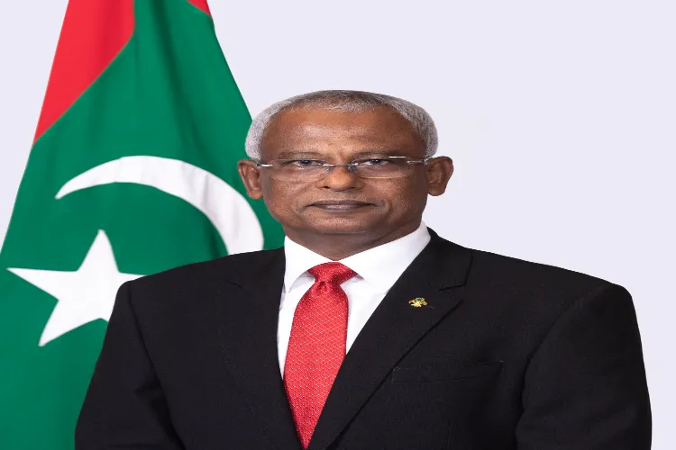 President of Maldives Ibrahim Mohamed Solih