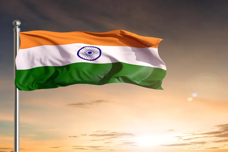 National flag of India