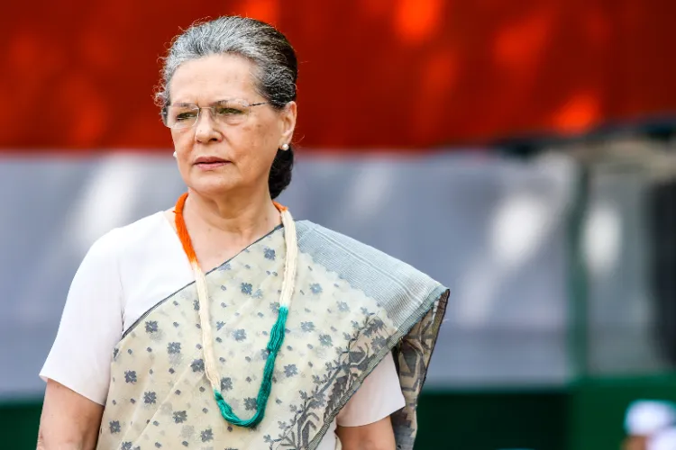 Congress President Sonia Gandhi