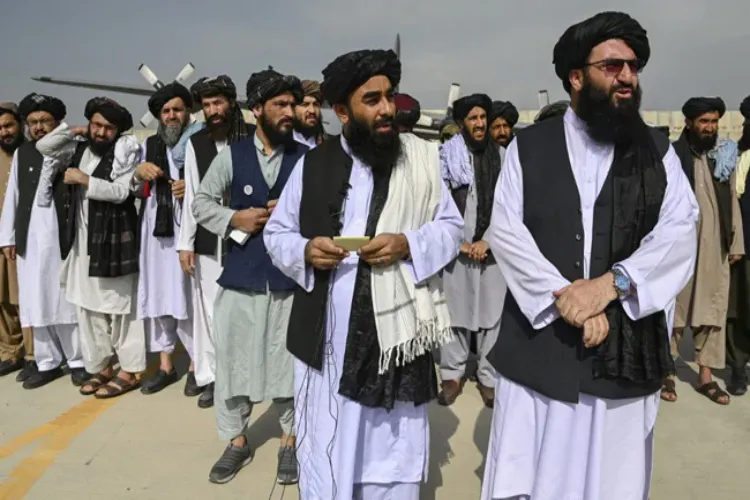 A recent image of the Taliban